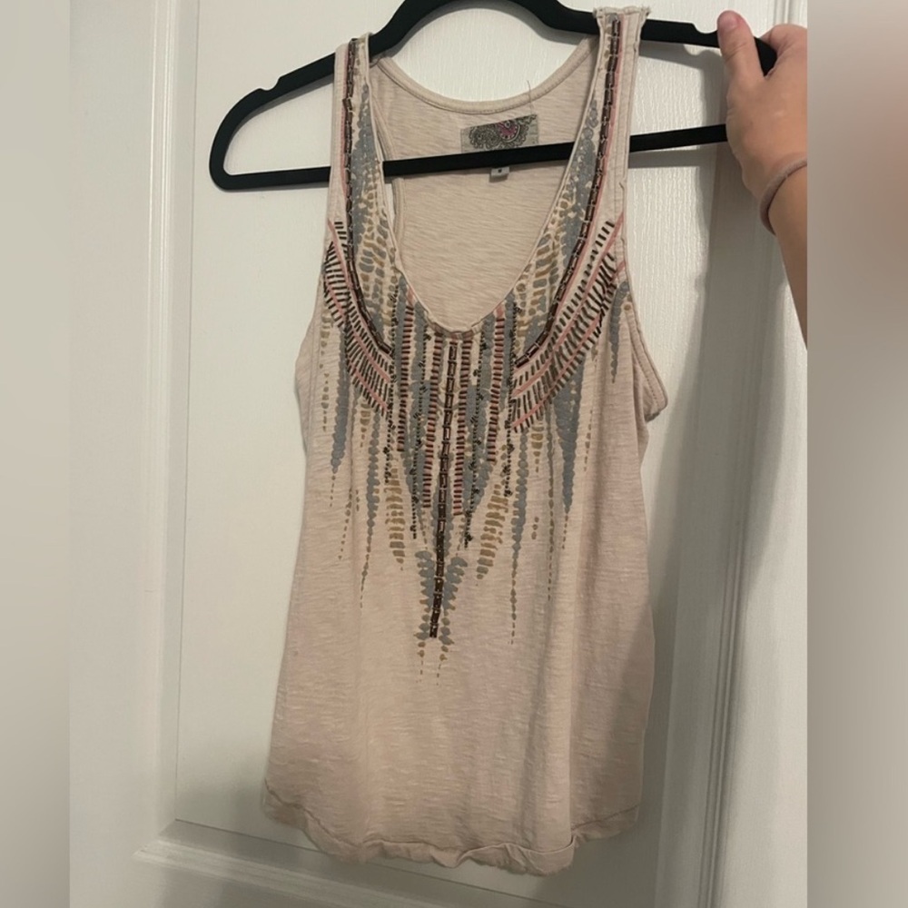 Urban Outfitters boho beaded tank size S